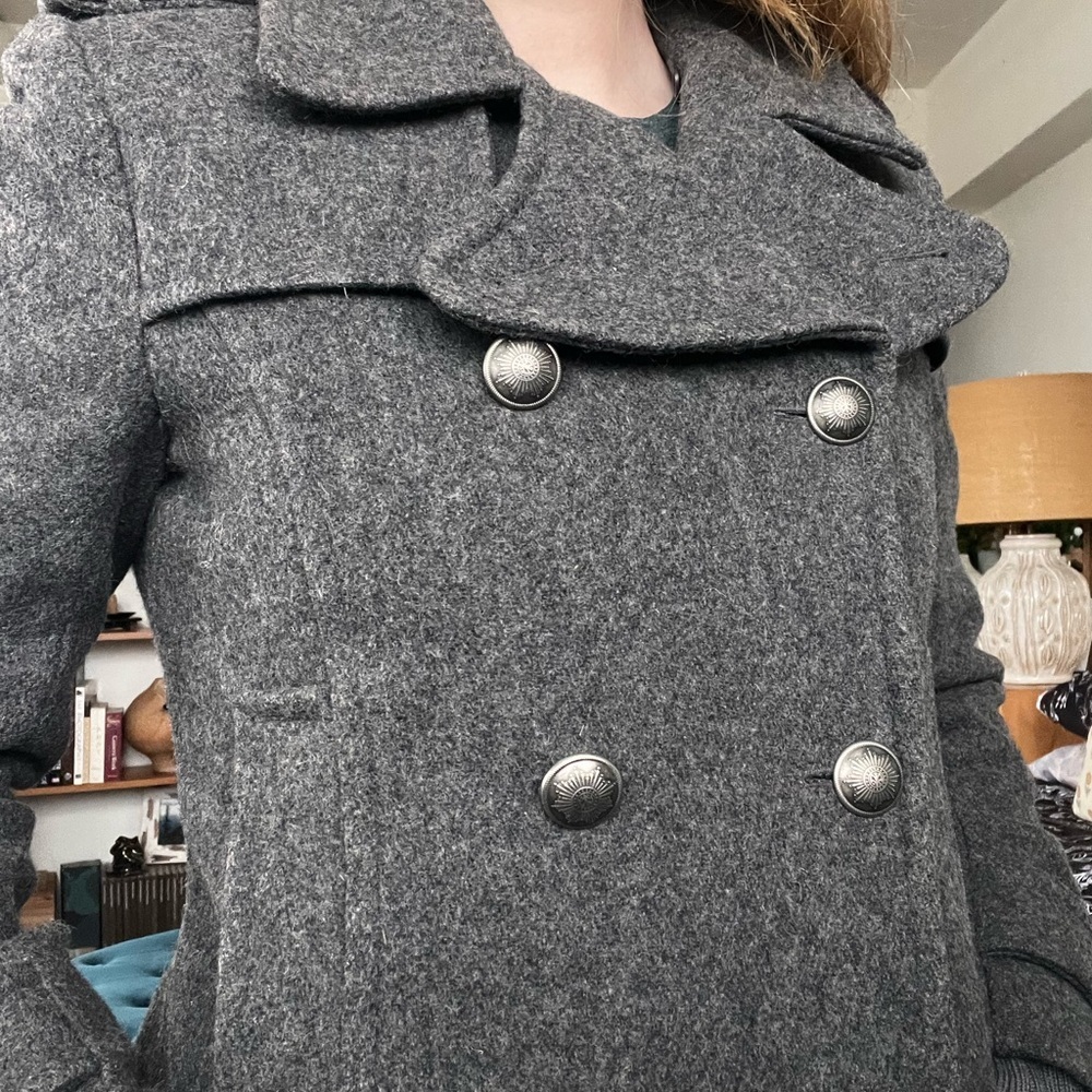 Aritzia Community Wool Peacoat - Picture 8 of 16